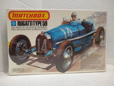 Matchbox #PK-302 Bugatti Type 59 1/32 Scale Plastic Model Kit - Image 1 of 4
