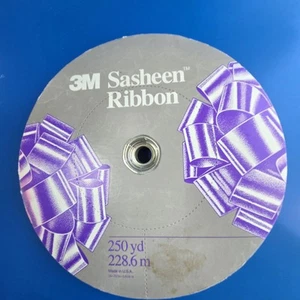 Vintage 3M Spring Rose (Light Pink) Sasheen Ribbon 7/8" wide See Photos - Picture 1 of 8