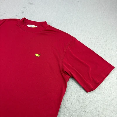 Camisa de golf vintage Masters para hombre grande roja Augusta National cuello falso algodón Foto 1 de 4