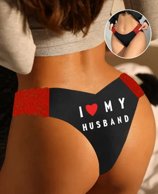 Damen String Tanga Panties Unterwäsche Spitze Mikrofaser Höschen GR: M - Bild 1 von 4