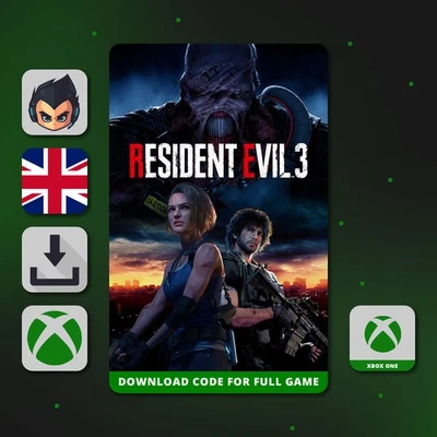 Resident Evil 3 - Xbox One / Xbox Live Game | 🔑 Key Only 📥 - Image 1 of 4