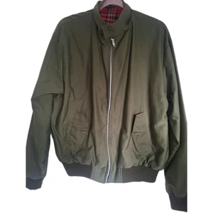 Men's Bomber Jacket Made In England. 66 Pit To Pit Size Large Vintage - Picture 1 of 9