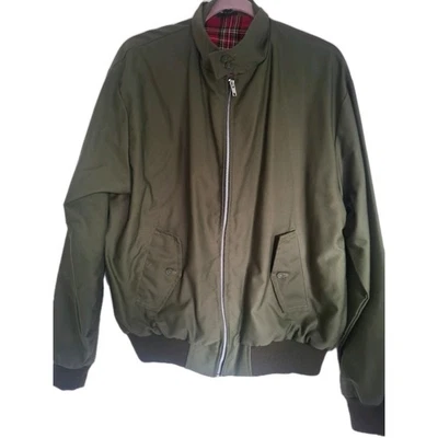 Men's Bomber Jacket Made In England. 66 Pit To Pit Size Large Vintage - Image 1 of 4