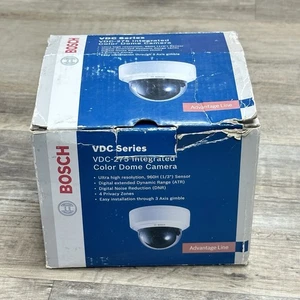 Bosch VDC-275-20 Indoor CCTV Dome Camera - New Open Box - Imperfect Box - Picture 1 of 6