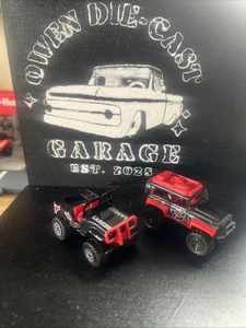 Matchbox 1981 Black Jeep Laredo 4x4 Die-Cast And Dune Dog - Bild 1 von 6