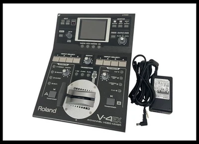 Roland V-4EX 4-Channel Digital Video Mixer Tested Working with Power Adapter - Image 1 of 4