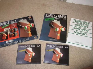 COMPLETE MINT FOREIGN LANGUAGE EXPRESS TRACK ITALIAN - Bild 1 von 1