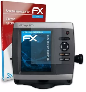 atFoliX 3x Película Protectora para Garmin GPSMap 421s transparente - Imagen 1 de 9