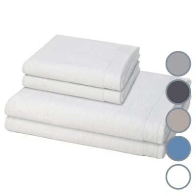 4er Set - Möve - Premium - 2 X Handtuch 2 X Duschtuch im Set - Heimtextilien - 1 - Bild 1 von 2