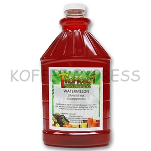 Mezcla de bebida congelada y granito sandía, 1 botella (64 oz) - Imagen 1 de 5
