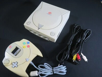 Dreamcast console sega Japan model tested working game white controller JP - Image 1 of 4