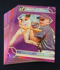 2023 Panini Donruss Baseball Purple Holo Parallels - You Pick-Complete Your Set