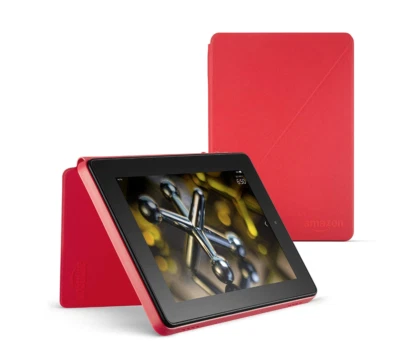 Fire HD7 Red Cayenne Standing Protective Cover Fits 4th Generation - Image 1 of 4