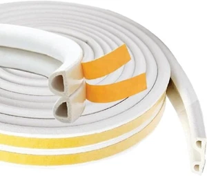 Self-Adhesive Draught Excluder Tape: Type D. for Windows & Doors - Picture 1 of 10