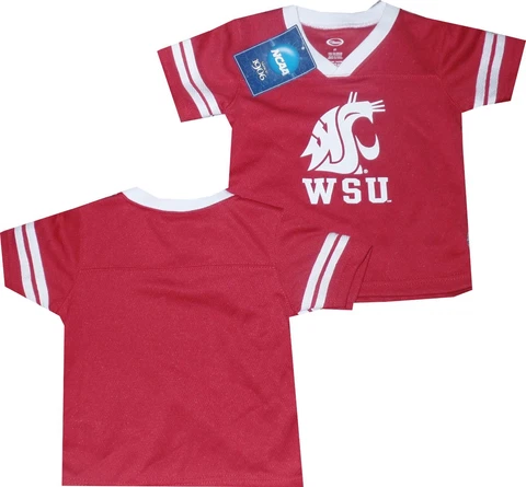 Washington State Cougars  by Team Athletics Toddler Football Jersey New Tags Cover