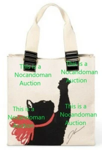 NEW WITH TAGS JASON WU TARGET MILU PRINT BLACK CAT TOTE HANDBAG BAG FREE SHIPING - Picture 1 of 1