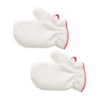 2Pcs Fiber Cleaning Cloth with Glove Shape Dish Cloths for