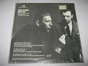 BENJAMIN BRITTEN Our Hunting Fathers On This Island A Charm Of SEALED LP 1981 UK - Imagen 1 de 4