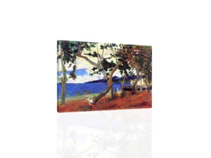 "Seacoast-Gauguin" CANVAS WALL ART - Picture 1 of 2