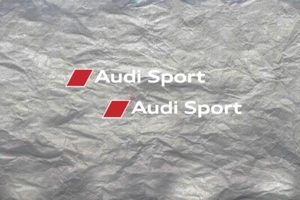 2x Audi Sport Aufkleber White | Set für Bremssättel |Tuning Sticker | Sline | - Bild 1 von 6