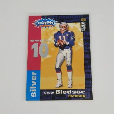 1995 Collector's Choice #C9 Drew Bledsoe You Crash the Game Silver Sept. 10 - Image 1 of 2