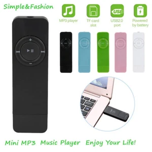 Portable Rechargeable Mini U Disk USB TF Speakers Media Mp3 Player Easy Use - Picture 1 of 17