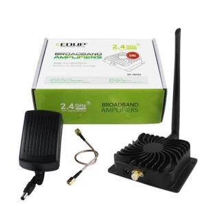EDUP 8000mW 39dBm 2.4GHz Wifi Signal Booster 802.11b/g/h Router Signal Amplifier - Picture 1 of 8