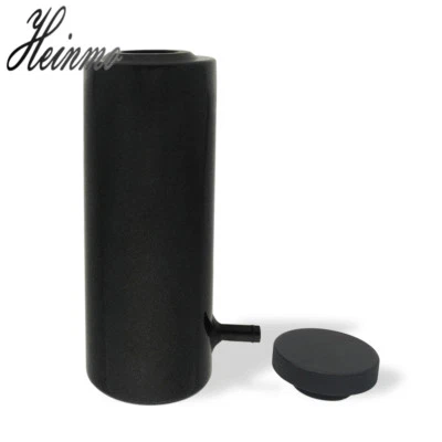 Depósito de desbordamiento tanque de captura de aluminio refrigerante radiador universal 800 ml negro Foto 1 de 4