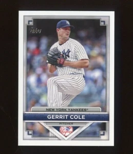 2023 TOPPS FLAGSHIP COLLECTION #64 GERRIT COLE NEW YORK YANKEES - Picture 1 of 2