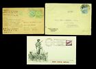 INDIA UPRATED POSTAL CARD+ ARMY POSTAL SERVICE+COVER TO USA & SWITZERLAND	