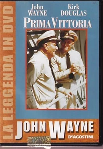 PRIMA VITTORIA DVD Kirk Douglas John Wayne La Leggenda in DVD Booklet M08381 - Foto 1 di 3