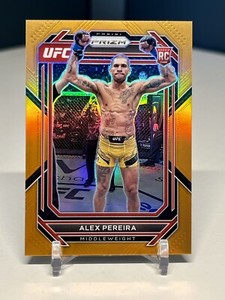 2023 Panini Prizm UFC Alex Pereira Orange Prizm Rookie RC #/99