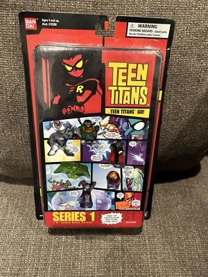 Teen Titans Go! 1.5" Comic Book Heroes Ser 1 Pg 1 Raven Beast Boy Robin Trigon - Image 1 of 4