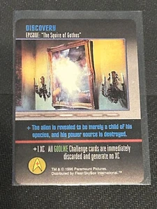 Star Trek The Card Game Discovery The Squire of Gothos - Picture 1 of 2