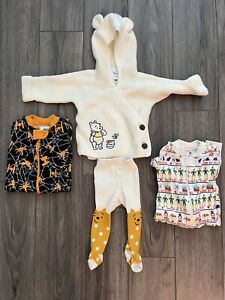 Hanna Andersson Baby Star Wars Elf Pajamas Winnie The Pooh Jacket NWOT and Used