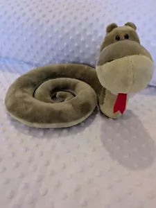 JUGUETE SUAVE SERPIENTE VERDE RETIRADO NICI 32" EXTREMADAMENTE RARO Y MUY COLECCIONABLE - Imagen 1 de 11