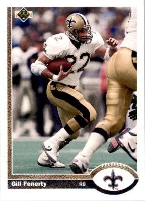 1991 Upper Deck Gill Fenerty Football Cards #671 - Image 1 of 2