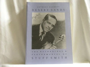 STUFF SMITH Desert Sands Recordings & Discography by Anthony Barnett BOOK + TAPE - Picture 1 of 4