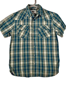 Levi Strauss Herren Hemd Small Pearl Snaps Baumwolle/Polyester Langarm S - Bild 1 von 4