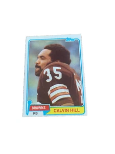Calvin Hill Topps 1981 #398 - Picture 1 of 2