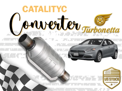 Convertidor catalítico para todos los autos Dodge de 2", 2,5" ajuste directo mejor EPA Foto 1 de 4
