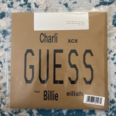 CHARLI XCX Guess feat. BILLIE EILISH USA 7" Vinyl RSD 2025  - Image 1 of 2