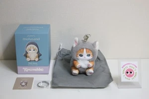 Mofusand Kiramekko Wolf Cat Plush Toy Fluffy Kittens New with Box from Japan - Picture 1 of 6