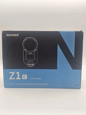 Вспышка Neewer Z1-C TTL с круглой головкой Speedlite для Canon | открытая коробка - Изображение 1 из 4