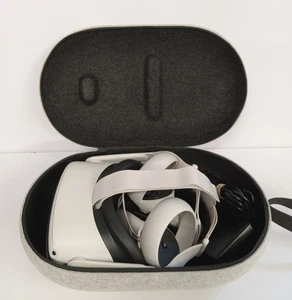 Gebrauchtes Meta Oculus Quest 2 (256GB) VR-Headset mit Controllern - voll funktionsfähig! - Bild 1 von 13