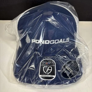 PondGoals Cap America 110 Flexfit Tech Logo Mesh Blue/White - Picture 1 of 11