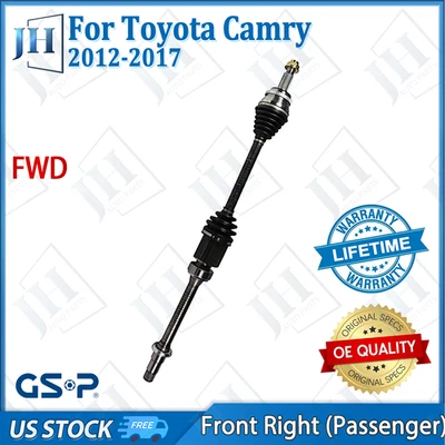 Eje CV pasajero delantero derecho original para Toyota Camry Avalon 2012-17 2,5 L tracción delantera Foto 1 de 4