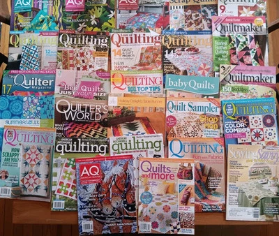 Lot Of 13 Quilt Making & Quilting Magazines 2004-2018 - Image 1 of 4