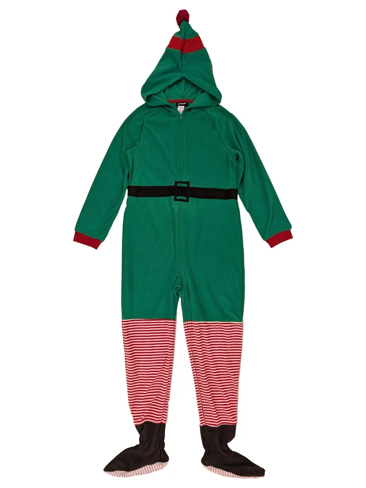 Para Hombres Navidad Elfo Manta Dormir Unión Traje Vacaciones Polar Pijama X-Grande Foto 1 de 1