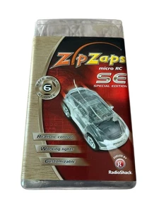 Radio Shack Zip Zaps Micro RC Car Red Ford Mustang  1:64 As Is - Picture 1 of 6